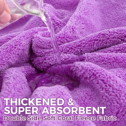 Mihachi Dog Bathrobe Towel Wrap Fast Drying - Image 2