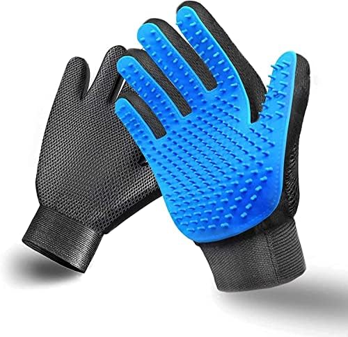 Pet Grooming Glove Hair Remover Brush Gentle Deshedding Efficient Pet Mitt Pet by STARROAD-TIM