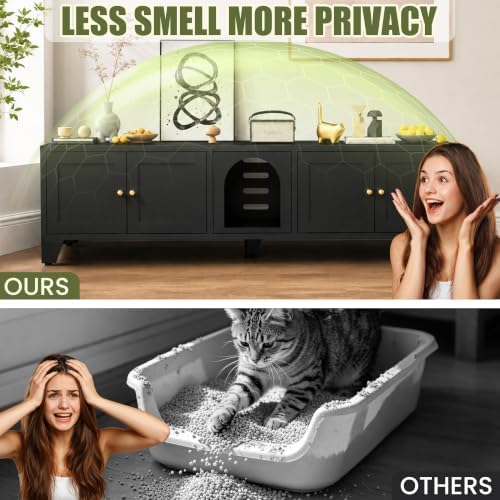 Cat Litter Box Enclosures, Large Cat Litter Box Enclosure - Image 6