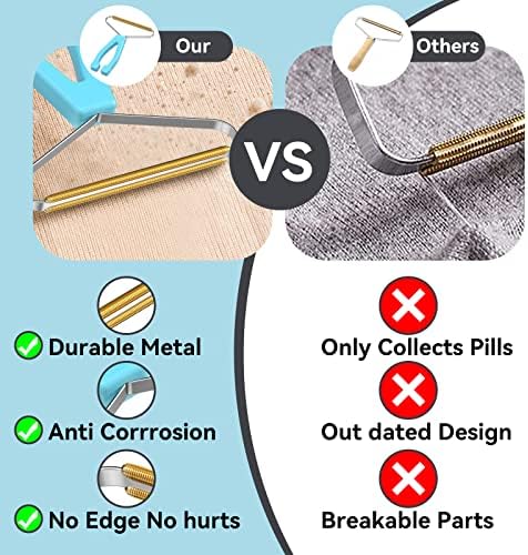 Pet Hair Remover, Dog and Cat Hair Remover, Carpet Rake, Carpet Scraper - Image 4