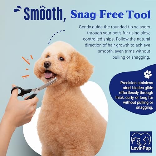 Dog Grooming Scissors Set – Pet Grooming Shears - Image 4