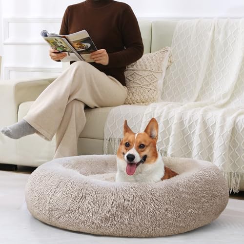 JOLLYVOGUE Dog & Cat Bed, Calming Anti-Anxiety Pet Bed - Image 6