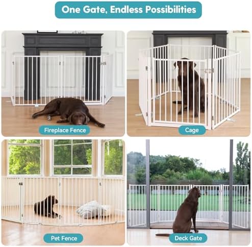 No Pawblems Freestanding Dog Gate - Image 6