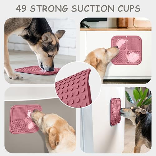ChefAide 2 Pack Lick Mat for Dogs, Cats & Puppies - Image 4