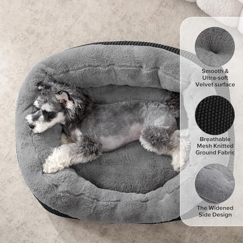 INVENHO Large Dog Beds Large Sized Dog, Washable Orthopedic Warming Soft - Image 2