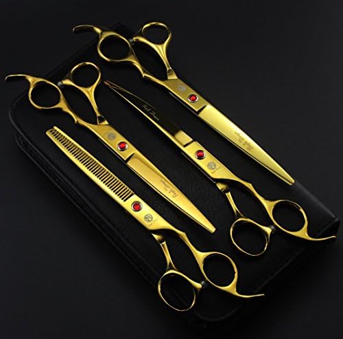 Purple Dragon 7.0 inch Dog Grooming Scissors Set - Image 7