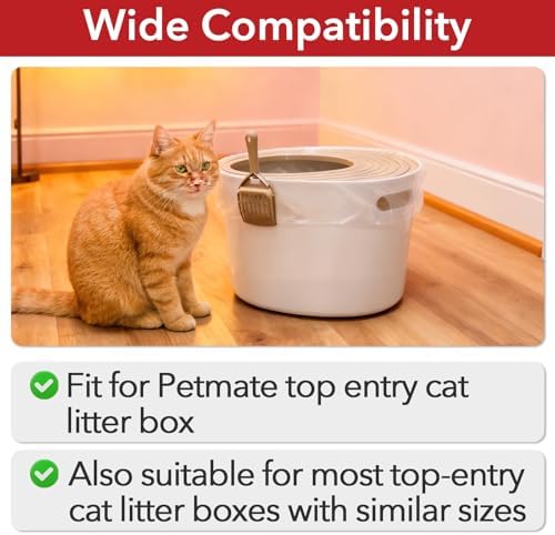50 Pcs Thick Litter Box Liners Compatible - Image 4