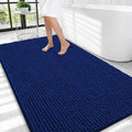 OLANLY Thick Chenille Large Bathroom Rugs 44x32, Absorbent Bath Mat by OLANLY