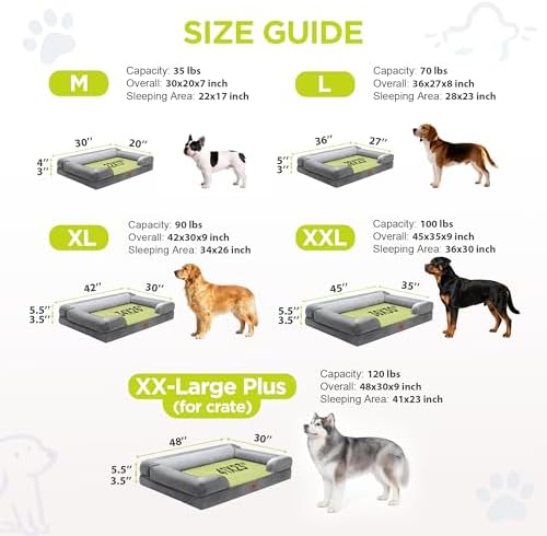 Waterproof Orthopedic Dog Bed for Extra Large Sized Dogs - Image 4