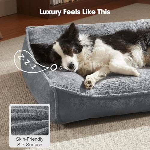 FURTIME XXL Orthopedic Dog Beds Large Sized Dog, Extra Thick Dog Couch 48" - Image 5