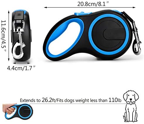 Segarty 26 Ft Retractable Dog Leash, 8m Retractable Leash - Image 4