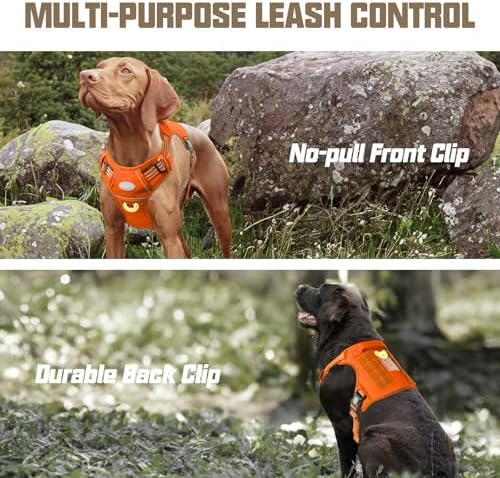 AUROTH Dog Harness for Small Medium Dogs, Tactical No Pull Dog Vest - Image 5