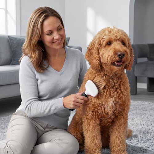 Poodle Pet Slicker Brush - Image 7