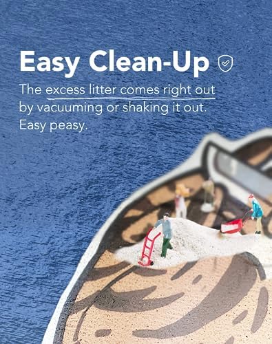 Lukamoo® Cute Cat Litter Mat, for Kitty Litter & Cute Cat Litter Box, Litter - Image 5