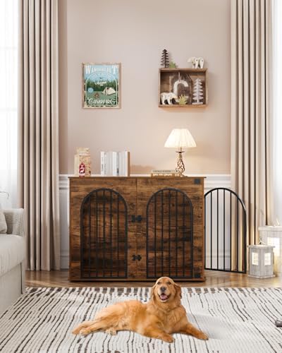 Hzuaneri 44.1'' Dog Crate Furniture, Dog Kennel Indoor - Image 3