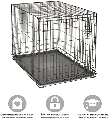 New World by Midwest 42-Inch Single Door Crate, - Image 3