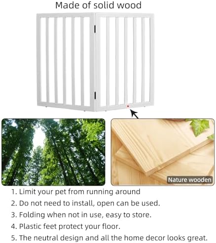 ZJSF Freestanding Indoor Dog Gate - Image 6