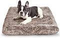 Dog Bed Crate Pad Plush Soft Dog Crate Bed by ULIGOTA