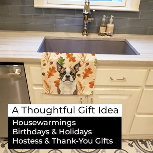 Caroline's Treasures Boston Terrier Dogs Kitchen Towel 15x25 in - Image 5