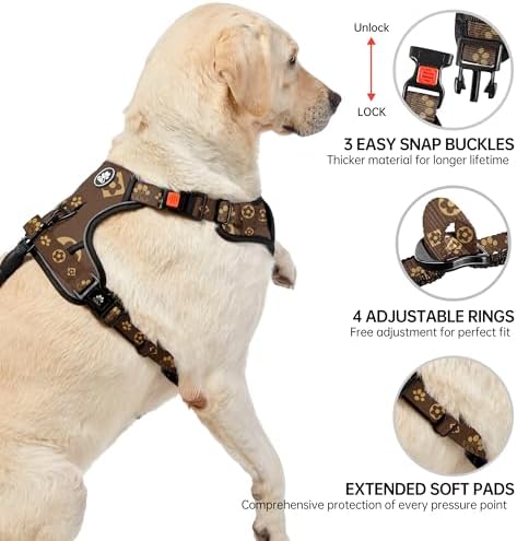 NESTROAD Reflective Dog Harness - Image 4