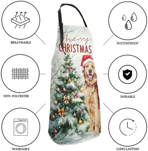 Giwawa Apron Unisex Resistant 33 x 28 inches - Image 6