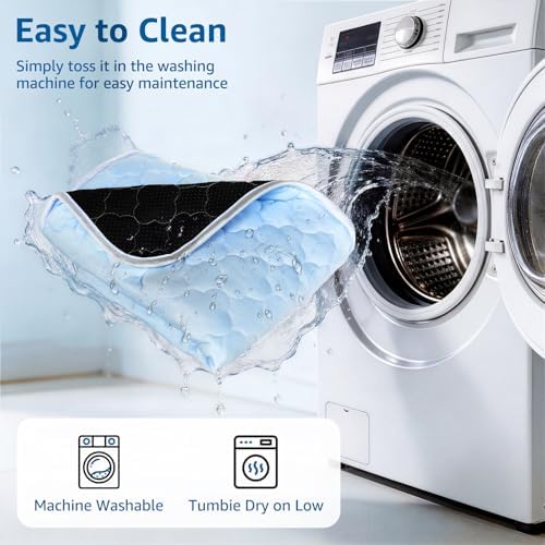 Cooling Mat for Dogs and Cats 24" x 18", Pet Cooling Bed Indoor Outdoor w - Image 5