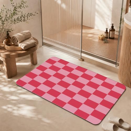 Natural Diatomaceous Earth Bath Mat, Ultra Thin Quick Dry Floor Rug - Image 2