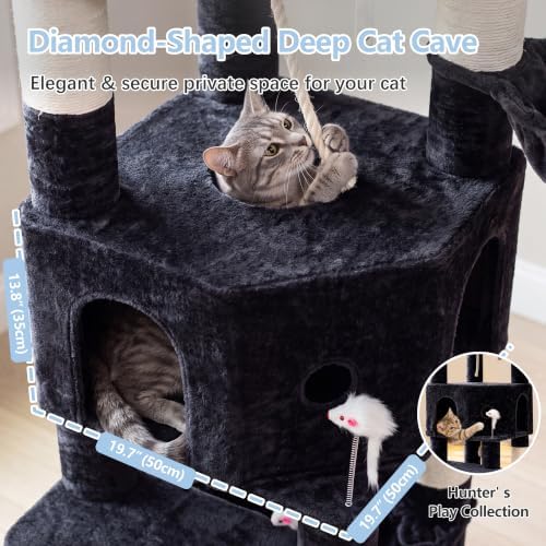 Cat Tree, 81.1" Skyward Corner Cat Tower - Image 3