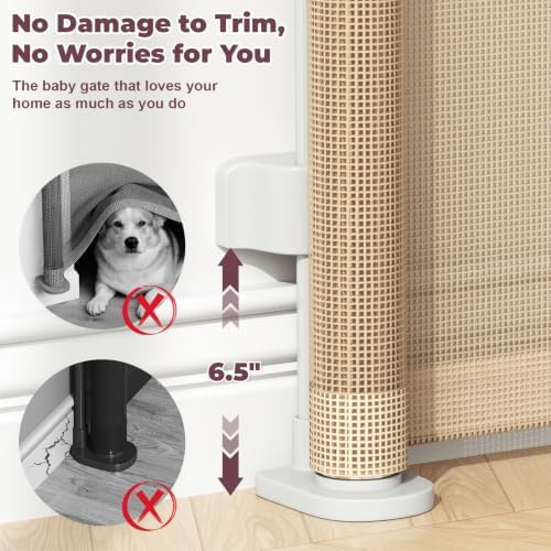 78" Retractable Extra Wide Baby Gates - Image 4