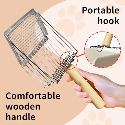Cat Litter Scoop, Premium Kitty Shovel - Image 5