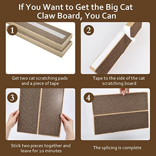 HappyFreeSX Splicing Cat Scratch Pad: Cat Scratchers - Image 4