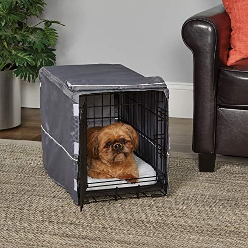 New World Midwest Homes for Pets XS Dog Crate Cover, Polyester Privacy Kennel - Image 2