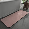 MontVoo -Bath Mat Rug-Rubber Backing Non Slip Quick Dry Absorbent Thin Bathroom by MontVoo
