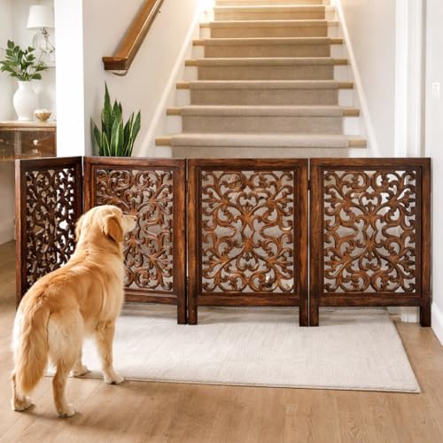 Freestanding Wood Pet Gate - Image 4