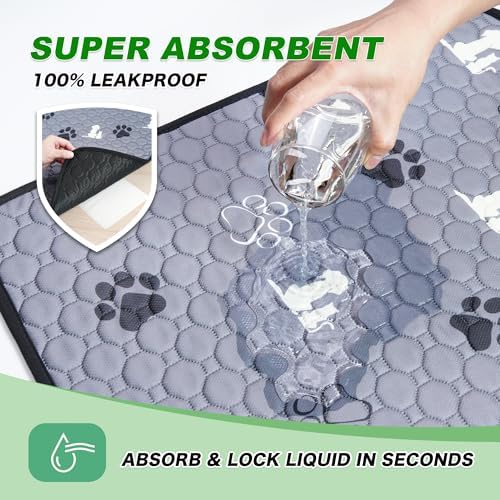 WanpeeGoo Washable Pee Pads for Dogs, Waterproof, 24 x 48 in, 2 Pack - Image 2