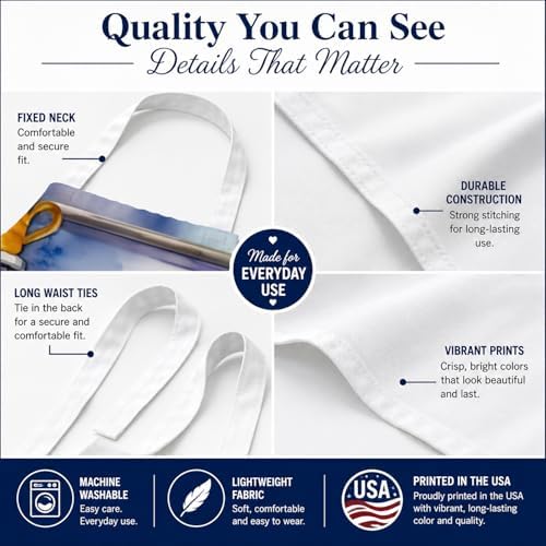 Caroline's Treasures Norfolk Terrier The Chef Apron Cooking Kitchen Server - Image 5