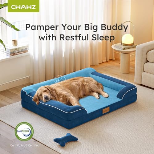 CWAWZ Jumbo Dog Bed for Extra Large Dogs, Orthopedic Dog Bed - Image 5