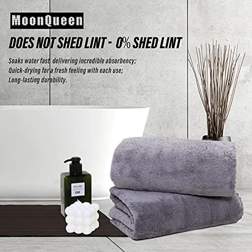 MOONQUEEN 6 Pack Premium Bath Towel Set - Image 3