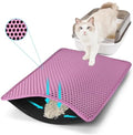 Cat Litter Mat 23"x14.5", Double Layer Waterproof Litterbox Mat by Unknown