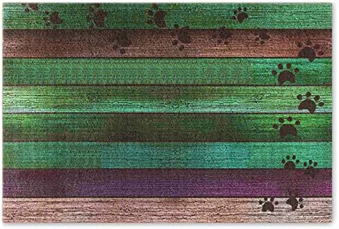 Darkyazi 23.6" x 35.4" Colorful Doormats Entrance Front Door Rug Funny by DARKYAZI