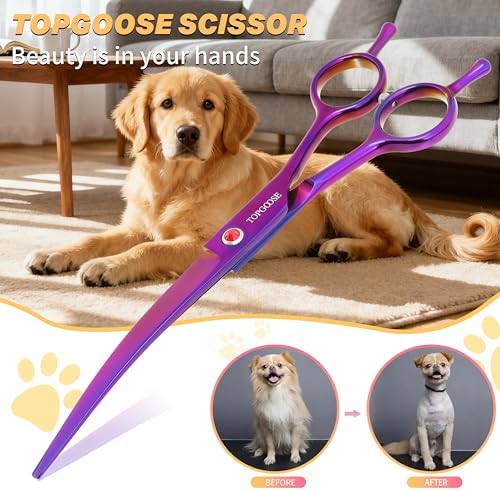 7.5" Dog Grooming Scissor - Image 2