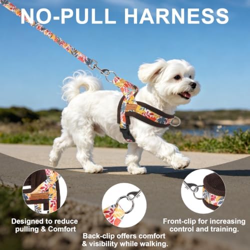 BEAUTYZOO Dog Harness Medium Sized and Leash Set, No Pull Pet Vest - Image 6