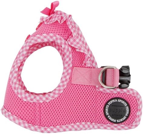 Puppia Vivien Vest Dog Harness Step-in All Season Mesh Cute No Pull No Choke by PUPPIA