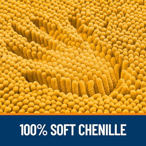 OLANLY Large Bathroom Rugs 44x32, Extra Soft Absorbent Chenille Bath Rugs - Image 3