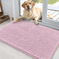 OLANLY Dog Door Mat for Muddy Paws 35x24, Super Absorbent Chenille Mud Mat by OLANLY