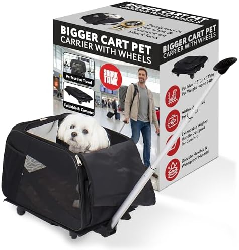 dbest products Rolling Pet Carrier by dbestproductsInc