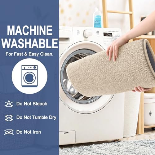 OLANLY Memory Foam Large Bathroom Rugs 44x32, Absorbent Bath Mat - Image 6