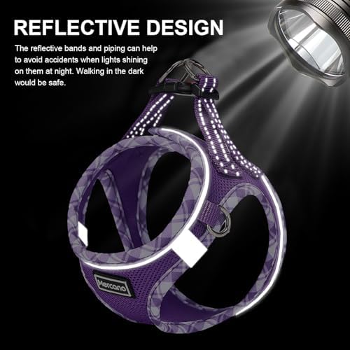 Mercano Soft Mesh Dog Harness and Leash Set, Step-in Reflective Breathable - Image 6
