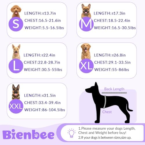 Dog Bathrobe, Super Absorbent for Small to Large Dogs, Light Purple XL - Image 6