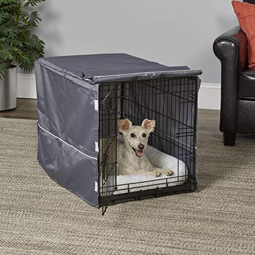 New World Midwest Homes for Pets Medium Dog Crate Cover, Polyester Privacy - Image 2